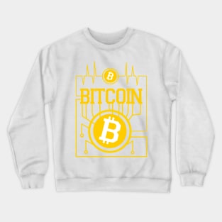 Bitcoin Cryptocurrency Crewneck Sweatshirt